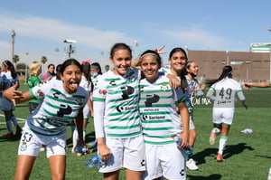 Audrey Vélez, Paulina Peña, Lizzy Rodríguez, Perla Ramirez | Santos vs Monterrey J1 C2022 Liga MX