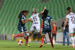 Daniela Delgado, Mariam Castro | Santos vs Puebla J14 A2022 Liga MX femenil
