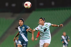 Estela Gómez, Ivonne Najar | Santos vs Puebla J14 A2022 Liga MX femenil