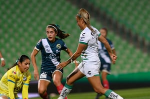 Alexia Villanueva, Brissa Rangel | Santos vs Puebla J14 A2022 Liga MX femenil