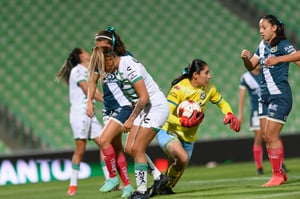 Alexia Villanueva, Brissa Rangel | Santos vs Puebla J14 A2022 Liga MX femenil