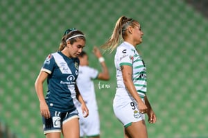 Alexia Villanueva, Jacquelyn Kosegarten | Santos vs Puebla J14 A2022 Liga MX femenil