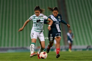Alexxandra Ramírez, Lía Morán | Santos vs Puebla J14 A2022 Liga MX femenil