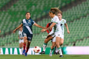 Alexia Villanueva, Jessica Tenorio | Santos vs Puebla J14 A2022 Liga MX femenil