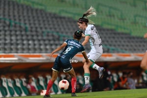 Daniela Delgado, Maria Sainz | Santos vs Puebla J14 A2022 Liga MX femenil