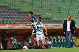Katia Estrada, Maria Sainz | Santos vs Puebla J14 A2022 Liga MX femenil