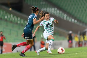 Marianne Martínez, Maria Sainz | Santos vs Puebla J14 A2022 Liga MX femenil
