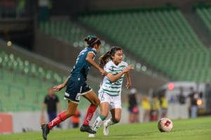 Marianne Martínez, Maria Sainz | Santos vs Puebla J14 A2022 Liga MX femenil
