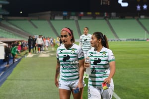 Lucero Lara, Brenda López | Santos vs Puebla J14 A2022 Liga MX femenil