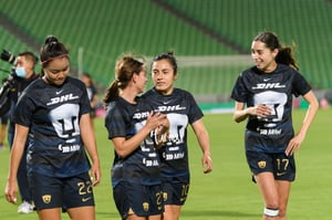 Natalia Macías Valadez, Diana Gómez, María Yokoyama | Santos Laguna vs Pumas UNAM J7 A2022 Liga MX femenil