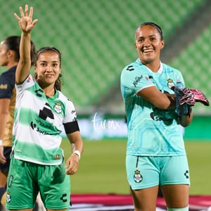 Hannia De Ávila, Cinthya Peraza | Santos Laguna vs Pumas UNAM J7 A2022 Liga MX femenil