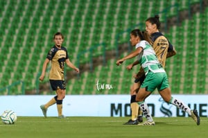 Stephanie Ribeiro, Brenda López | Santos Laguna vs Pumas UNAM J7 A2022 Liga MX femenil