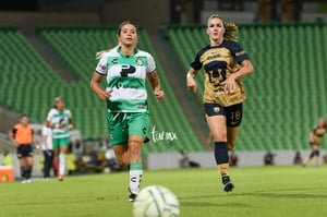 Sheila Pulido, Chandra Eigenberger | Santos Laguna vs Pumas UNAM J7 A2022 Liga MX femenil