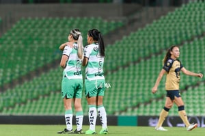Sheila Pulido, Brenda León | Santos Laguna vs Pumas UNAM J7 A2022 Liga MX femenil