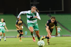 Lia Romero, Deneva Cagigas | Santos Laguna vs Pumas UNAM J7 A2022 Liga MX femenil