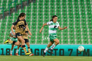 Sofía Varela, Deneva Cagigas | Santos Laguna vs Pumas UNAM J7 A2022 Liga MX femenil