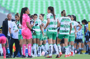Hannia De Ávila, Priscila Padilla | Santos Laguna vs Querétaro J1 A2022 Liga MX femenil