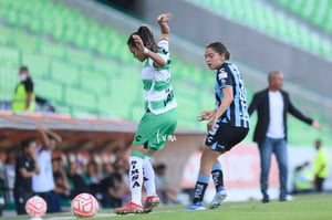 Alexxandra Ramírez, Barbrha Figueroa | Santos Laguna vs Querétaro J1 A2022 Liga MX femenil