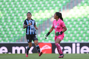 Hannia De Ávila, Edna Santamaria | Santos Laguna vs Querétaro J1 A2022 Liga MX femenil