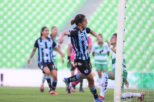 gol de Barbrha Figueroa, Barbrha Figueroa | Santos Laguna vs Querétaro J1 A2022 Liga MX femenil