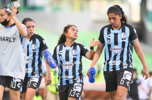 Leidy Ramos, Barbrha Figueroa, Sonia Vázquez | Santos Laguna vs Querétaro J1 A2022 Liga MX femenil
