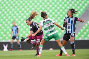 Lia Romero, Karen Gómez, Valeria Miranda | Santos Laguna vs Querétaro J1 A2022 Liga MX femenil
