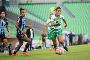 Alexia Villanueva, Valeria Miranda | Santos Laguna vs Querétaro J1 A2022 Liga MX femenil