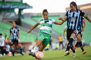 Alexia Villanueva, Alondra Camargo | Santos Laguna vs Querétaro J1 A2022 Liga MX femenil
