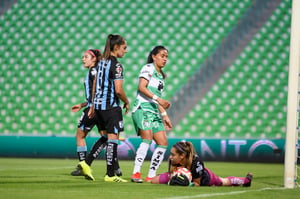 Brenda León, Karen Gómez | Santos Laguna vs Querétaro J1 A2022 Liga MX femenil
