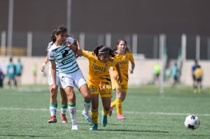 Yessenia Novella, Sofia Jimenez | Santos vs Tigres J16 C2022 Liga MX