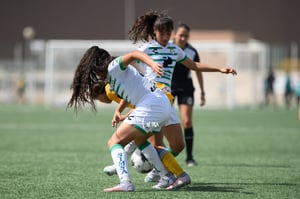 Frida Cussin, Lizeth Contreras | Santos vs Tigres J16 C2022 Liga MX