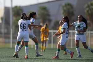 Celebran gol de Novella, Yessenia Novella | Santos vs Tigres J16 C2022 Liga MX