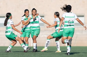 Del gol de Paulina, Tania Baca, Britany Hernández, Paulina P | Santos Laguna vs Tigres femenil sub 18 J8