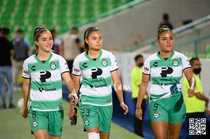 Alexia Villanueva, Daniela Delgado, Alexxandra Ramírez | Santos Laguna vs Tigres J9 A2022 Liga MX femenil
