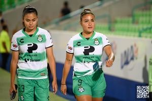 Alexia Villanueva, Alexxandra Ramírez | Santos Laguna vs Tigres J9 A2022 Liga MX femenil