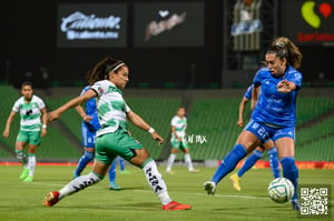 Anika Rodríguez, Cinthya Peraza | Santos Laguna vs Tigres J9 A2022 Liga MX femenil