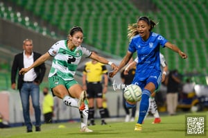 Katia Estrada, Nancy Antonio | Santos Laguna vs Tigres J9 A2022 Liga MX femenil