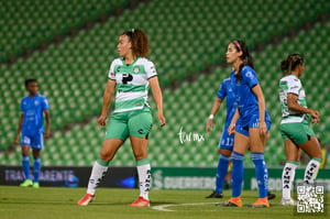 Greta Espinoza, Alejandra Curiel | Santos Laguna vs Tigres J9 A2022 Liga MX femenil