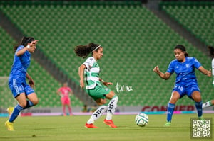 Mia Fishel, Cinthya Peraza | Santos Laguna vs Tigres J9 A2022 Liga MX femenil