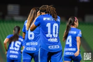 Festejo de gol de Mia, Mia Fishel | Santos Laguna vs Tigres J9 A2022 Liga MX femenil