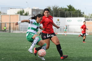 Kimberly Hernández, Judith Félix | Santos Laguna vs Tijuana femenil J18 A2022 Liga MX