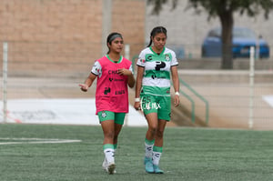 Ailin Serna, Nadia Jiménez | Santos Laguna vs Tijuana femenil J18 A2022 Liga MX