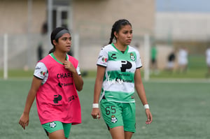 Ailin Serna, Nadia Jiménez | Santos Laguna vs Tijuana femenil J18 A2022 Liga MX