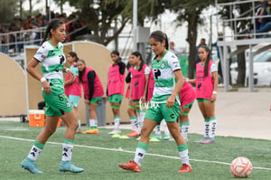 Ailin Serna, Maika Albéniz | Santos Laguna vs Tijuana femenil J18 A2022 Liga MX