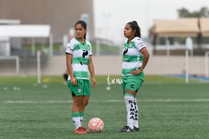 Maika Albéniz, Paulina Peña | Santos Laguna vs Tijuana femenil J18 A2022 Liga MX