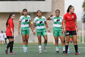 Yessenia Novella, Layda Fernandez, Celeste Guevara | Santos Laguna vs Tijuana femenil J18 A2022 Liga MX