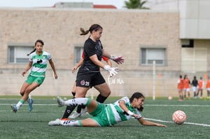 Samantha Meza, Judith Félix | Santos Laguna vs Tijuana femenil J18 A2022 Liga MX