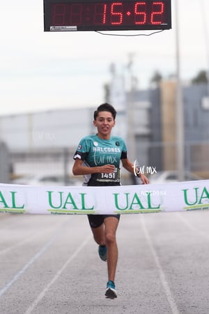 Jared Serrano Rivera, campeón 5K | Carrera 5K Halcones UAL