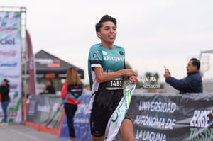 Jared Serrano Rivera, campeón 5K | Carrera 5K Halcones UAL