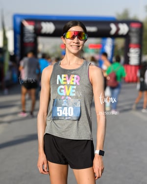 Valeria Macías, campeona 5K | Carrera 5K y 10 millas Día del Padre
